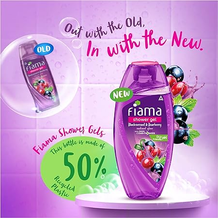 Fiama Shower Gel Blackcurrant & Bearberry Body Wash