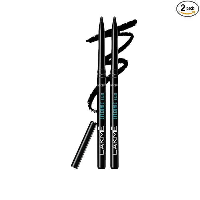 Lakme Eyeconic Black Kajal, Pack of 2