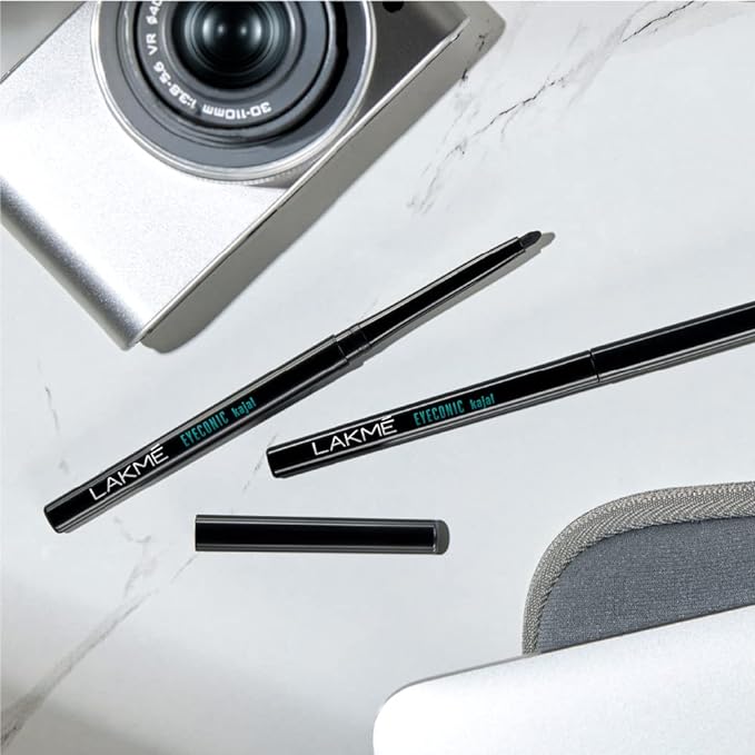 Lakme Eyeconic Black Kajal, Pack of 2