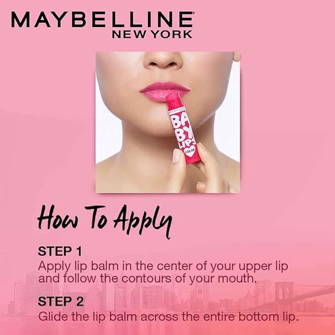 Maybelline New York Lip Balm, Baby Lips Cherry Crush & Baby Lips Berry Crush, Pack of 2