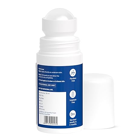 Be Bodywise 4% AHA BHA UnderArm Roll on, Pack of 2