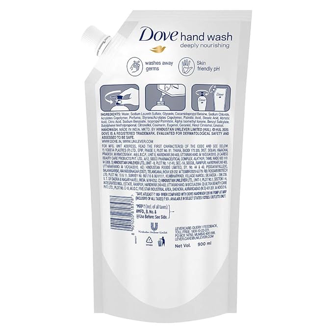 Dove Moisturising Liquid Handwash Refill