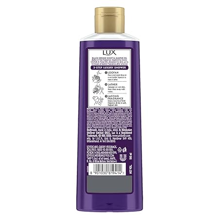 Lux Body Wash Fragrant Skin Black Orchid Scent & Juniper Oil