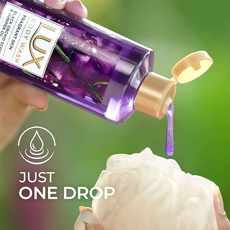 Lux Body Wash Fragrant Skin Black Orchid Scent & Juniper Oil