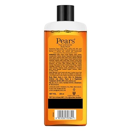 Pears Pure and Gentle Body Wash