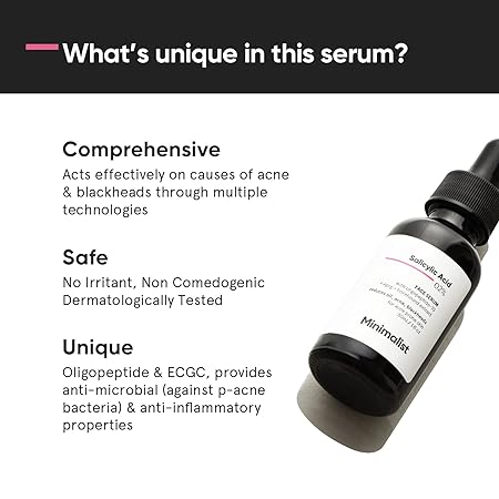 Minimalist 2% Salicylic Acid Serum For Acne