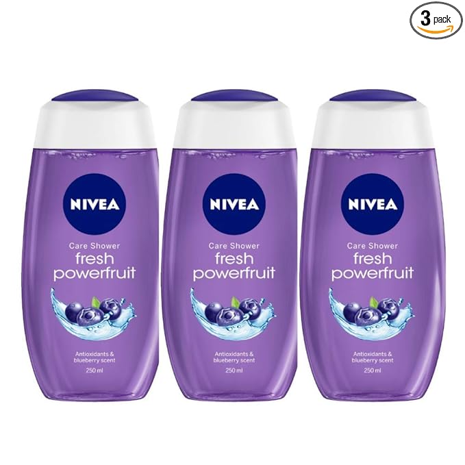 Nivea Fresh Power Fruit Body Wash, Pack of 3
