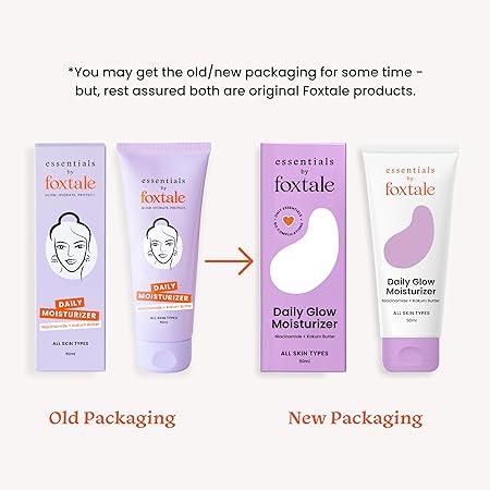 FoxTale Essentials Daily Glow Face Moisturizer