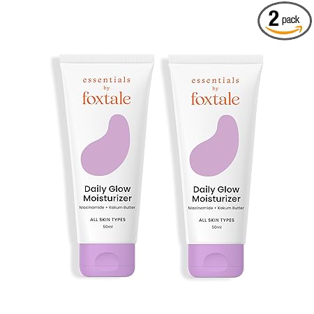 FoxTale Essentials Daily Glow Face Moisturizer | Pack of 2