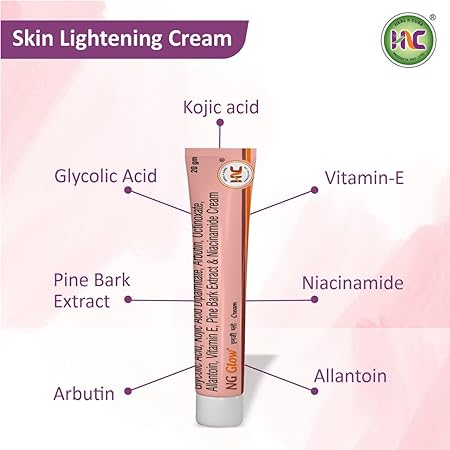 Heal N Cure Glow Cream - Enriched With Kojic Acid &Glycolic Acid, Anti-melasma cream
