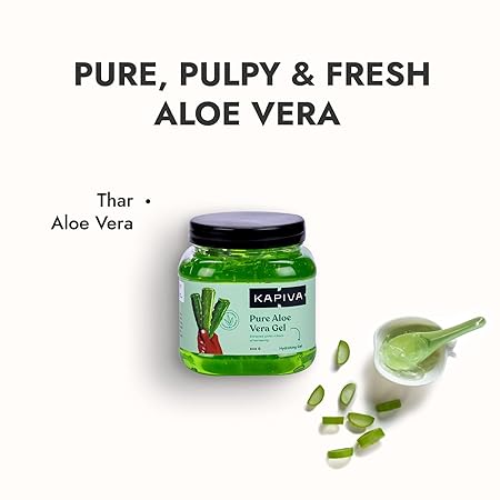 Kapiva Pure Aloe Vera Skin Gel, Pack of 2