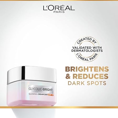 Loreal Paris Glycolic Bright Day Cream with SPF 17