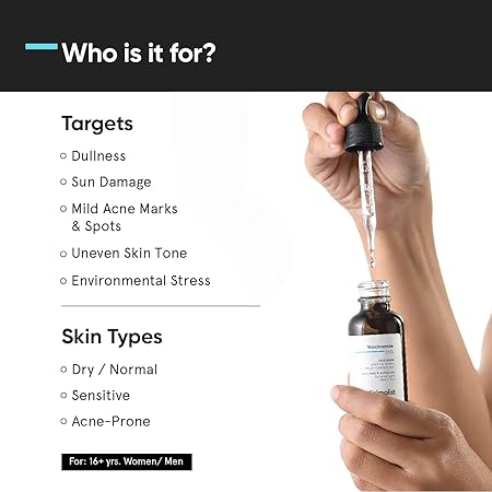 Minimalist 5% Niacinamide Face Serum for Clear Glowing Skin