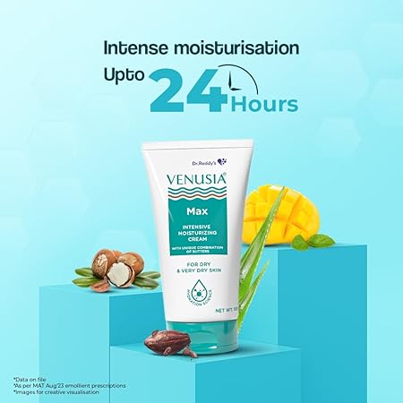 Venusia Max Intensive Moisturizing Cream For Dry Skin To Very Dry Skin