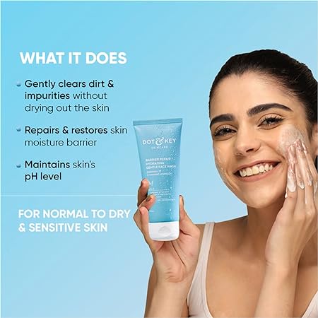 DOT & KEY Barrier Repair Plus Hydrating Gentle Face Wash