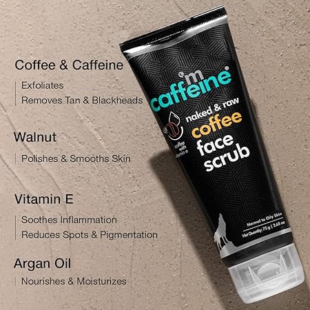 mCaffeine Coffee Tan Removal Face Scrub