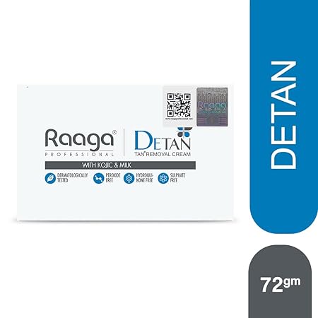 Raaga Professional De-Tan Tan removal Cream | Pack of 6