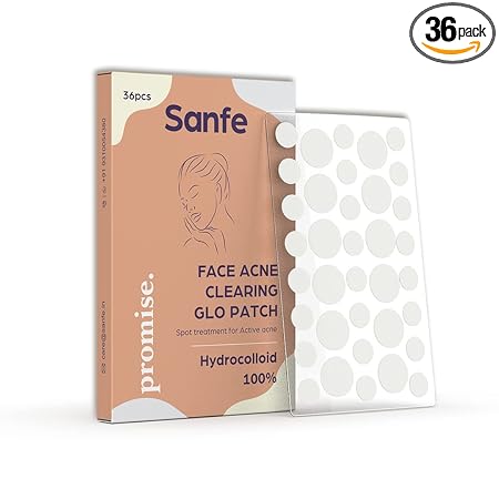 Sanfe Promise Face Acne Pimple Patch, Pack of 36
