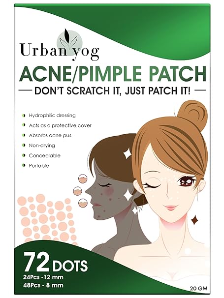 Urban Yog Acne Pimple Patch, 72 Dots
