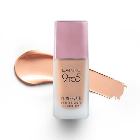 Lakme 9 To 5 Primer Plus Matte Perfect Cover Liquid Foundation