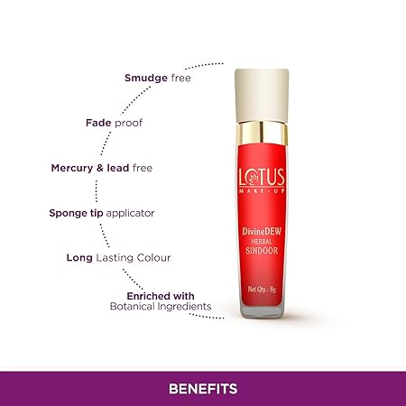 Lotus Makeup Herbals Divine Dew Herbal Sindoor