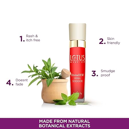 Lotus Makeup Herbals Divine Dew Herbal Sindoor