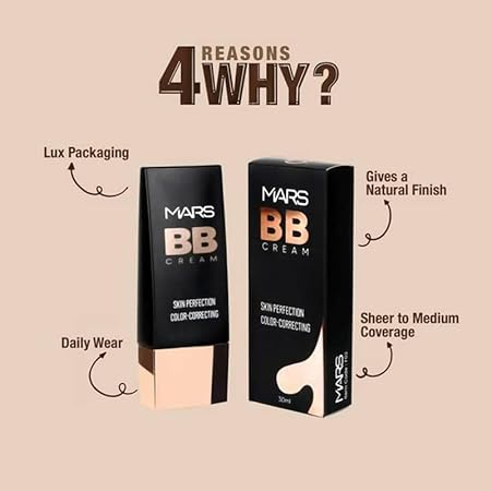 MARS Lightweight Foundation with BB Cream Formula