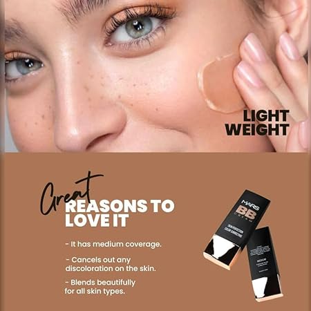 MARS Lightweight Foundation with BB Cream Formula