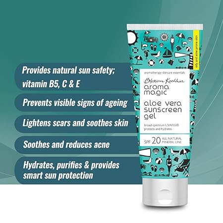 Aroma Magic Aloevera Sun Screen Gel