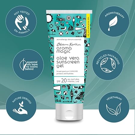 Aroma Magic Aloevera Sun Screen Gel