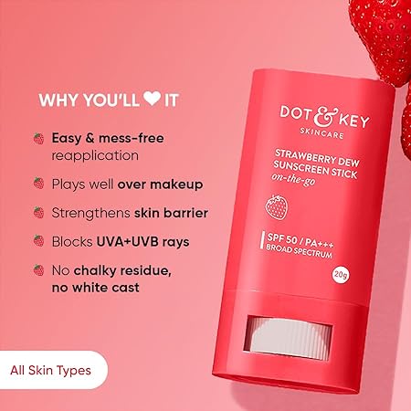 Dot & Key Strawberry Dew SPF 50 Sunscreen