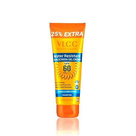 VLCC Water Resistant SPF 60 PA+++ Sunscreen Gel Cr?me With Niacinamide
