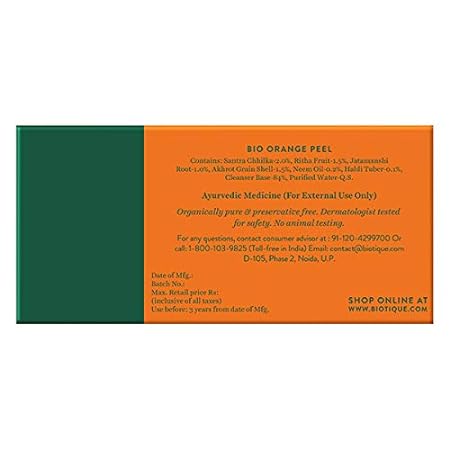 Biotique Orange Peel Revitalizing Body Soap