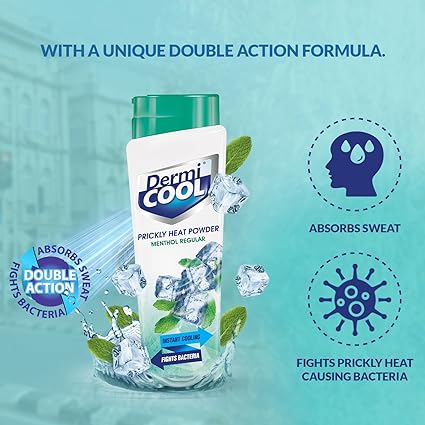 Dermicool Menthol Regular Prickly Heat Powder