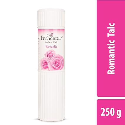 Enchanteur Charming Perfumed Talcum Powder with Floral French Fragrance for Women