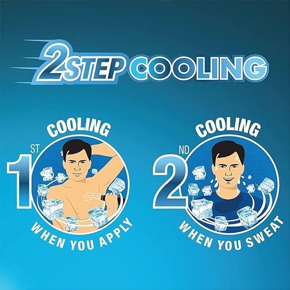 Navratna Maxx Cool Talc Talcum Powder Body Odour Protection