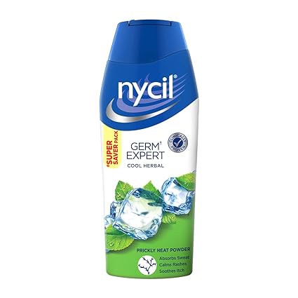 Nycil Germ Expert Cool Herbal Prickly Heat and Cooling Powder