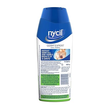 Nycil Germ Expert Cool Herbal Prickly Heat and Cooling Powder