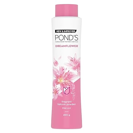 Ponds Dreamflower Fragrant Talcum Powder Pink Lily