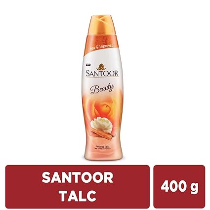 Santoor Beauty Talc with Sandalwood Extracts