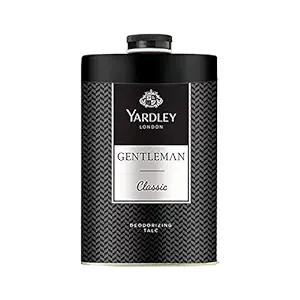 Yardley London Gentleman Classic Deodorizing Talc Deodorizing Body Talc for Men