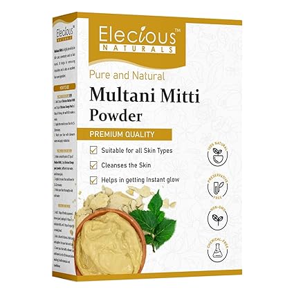 Elecious 100% Natural Multani Mitti powder
