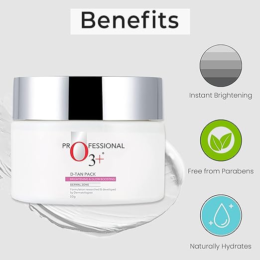O3+ D-TAN Professional Pack For Instant Tan Removal For all skin Types