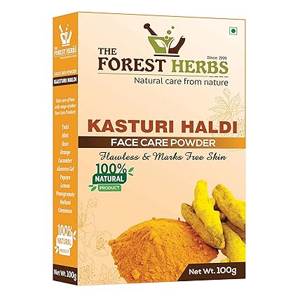 The Forest Herbs Natural Care From Nature Pure Wild Turmeric Powder For Face Beauty