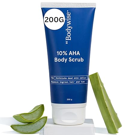 Be Bodywise 10% Lactic AHA Exfoliating Body Scrub