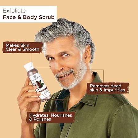 Bella Vita Organic Exfoliate Coffee Scrub for Face & Body