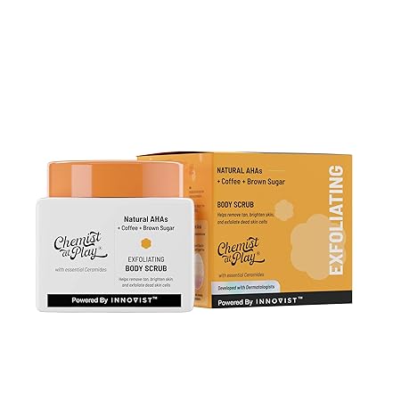 Chemist at Play Exfoliating Body Scrub For Removing Tan & Dead Skin Cells