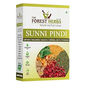 The Forest Herbs Natural Care From Nature Sunnipindi Herbal Nalangu Maavu Ubtan Bath Powder For Skin