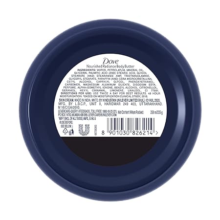 Dove Body Love Nourished Radiance Body Butter