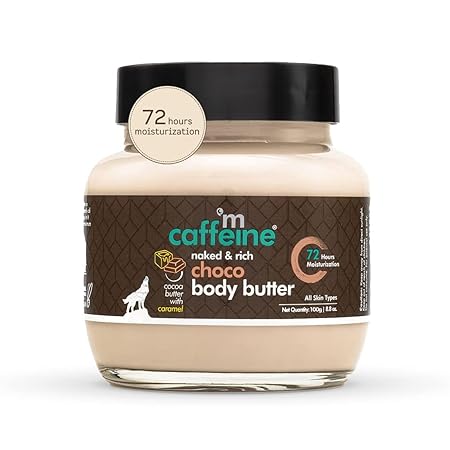 mCaffeine Body Butter for Dry Skin for Women & Men